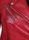 red leather motorcycle jacket womens
