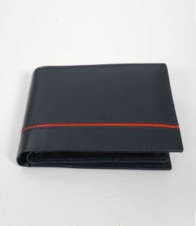 bifold leather wallet for men