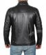 slim fit leather jacket