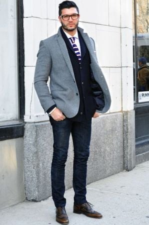 formal jeans style