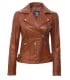 women's biker leather jacket