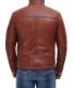 tan racer leather jacket