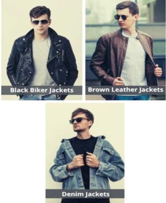 Guys wear stylish jackets as outfits when travelling 