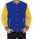 Blue and Yellow Letterman Jacket