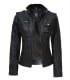 Black Leather Jacket for women