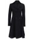 double-breasted wool coat for women