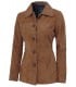 Womens suede leather jacket